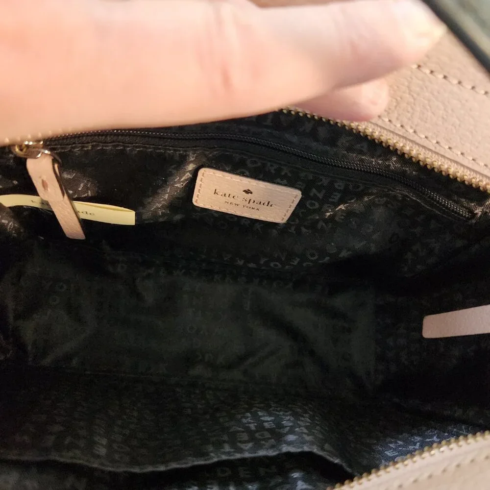 Like New Kate Spade NY Pnk Crossbody Bag Purse